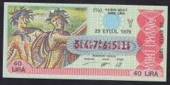 1979 29 EYLÜL YARIM BİLET