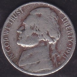 Amerika 5 Cent 1971