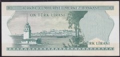 6.EMİSYON 1.TERTİP 10 LİRA C34 118380 ÇİLALTI