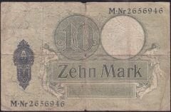 Almanya 10 Mark 1906 Temiz