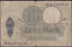 Almanya 10 Mark 1906 Temiz