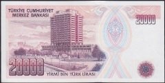 7.Emisyon 1.Tertip 20000 Lira E66 727854 Çil