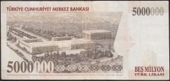 7.Emisyon 5 000 000 Lira I32 865837 Çok Temiz+