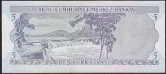 6.Emisyon 2.Tertip 5 Lira K05 300030 Çilaltı Çil