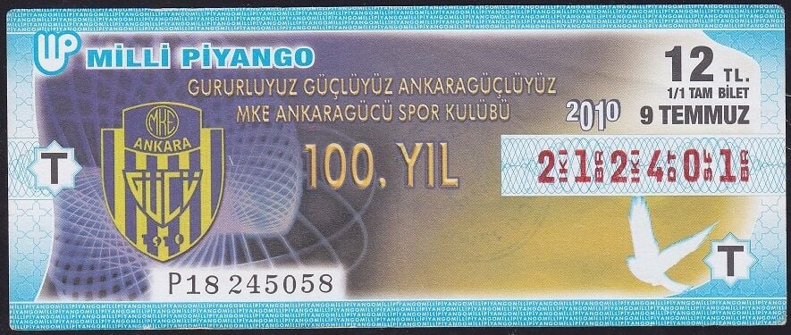 2010 9 Temmuz Tam Bilet - T Serisi