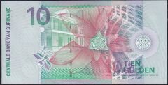 Suriname 10 Gulden 2000 Çilaltı Çil ( 999 )