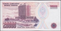 7.Emisyon 1.Tertip 20000 Lira E64 065557 Çilaltı Çil