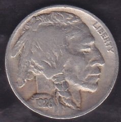 Amerika 5 Cent 1926 Bufalo