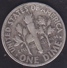 AMERİKA 1 DIME 1956 GÜMÜŞ