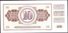 Yugoslavya 10 Dinar 1978 Çilaltı Çil