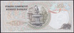 6.Emisyon 1.Tertip 50 Lira G37 256288 Çilaltı