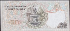 6.Emisyon 1.Tertip 50 Lira G30 243737 Ççt +