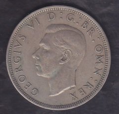 İNGİLTERE HALF (1/2) CROWN 1947 eski para fiyat listesi