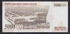 7.EMİSYON 5 000 000 LİRA M01 605995 ÇİL
