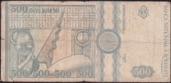 Romanya 500 Lei 1992 İyi