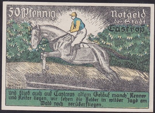 ALMANYA 50 PFENNİNG NOTGELD 1921 ÇİL