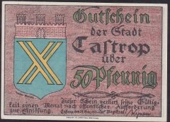 ALMANYA 50 PFENNİNG NOTGELD 1921 ÇİL