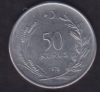 1976 Yılı 50 Kuruş