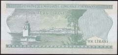 6.Emisyon 2.Tertip 10 Lira I80 049215 Çilaltı Çil