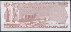 6.Emisyon 4.Tertip 20 Lira I62 321115 Ççt Çilaltı