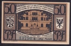 ALMANYA 50 PFENNİNG NOTGELD 1921 ÇİL