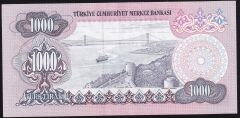 6.Emisyon 3.Tertip 1000 Lira F14 881558 Çilaltı