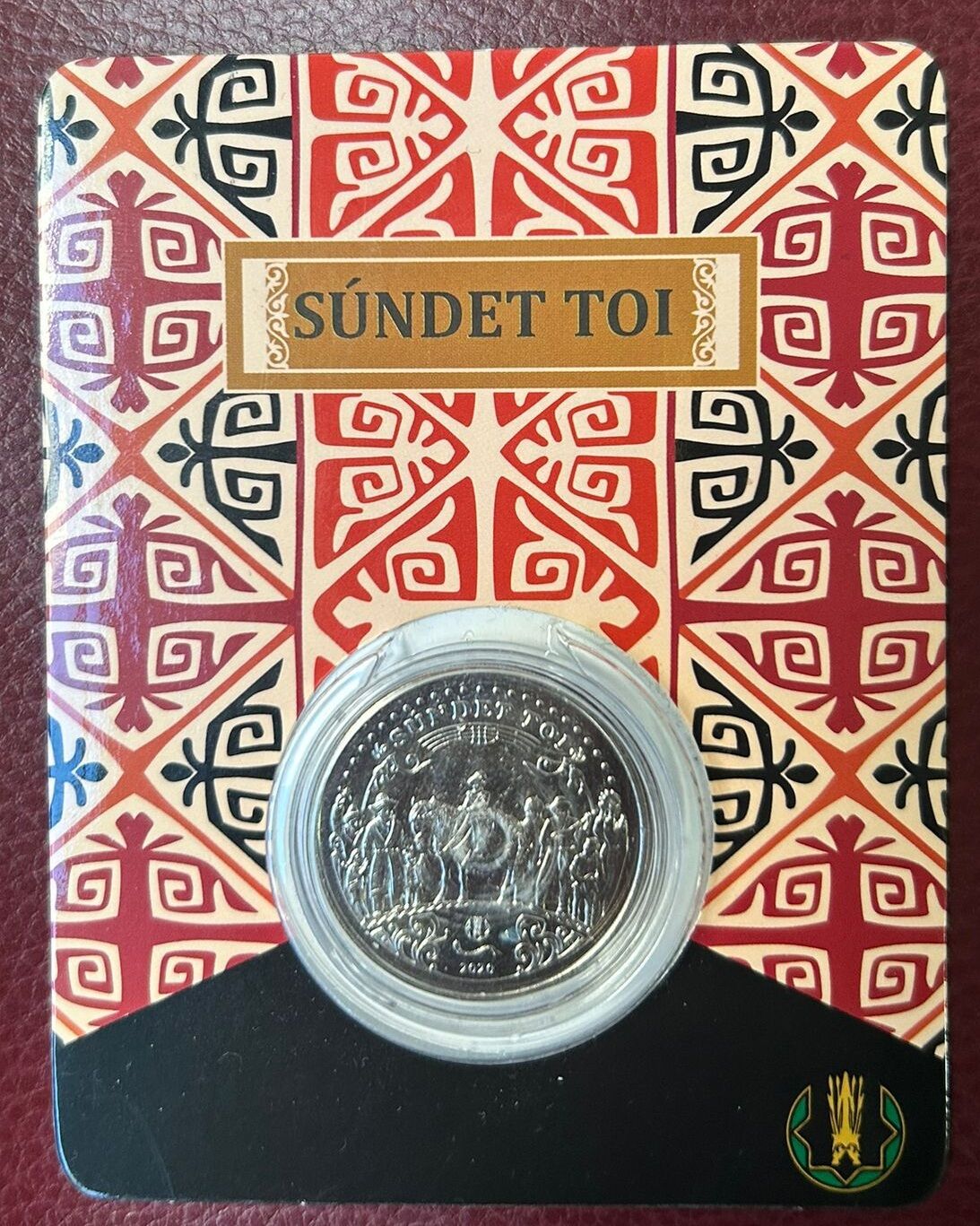 Kazakistan 100 Tenge 2020 Çil Hatıra Özel Kapamasında - Sundet Toi