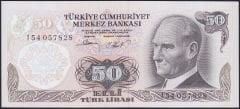 6.Emisyon 2.Tertip 50 Lira I54 057828 Çil