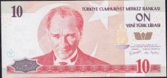 8.Emisyon 10 YTL A03 280004 Çil