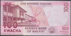 Malawi 100 Kwacha 2016 ÇİL Pick 65