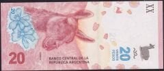 Arjantin 20 Pesos 2017 Çil Pick 361