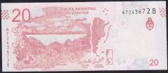 Arjantin 20 Pesos 2017 Çil Pick 361