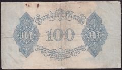 Almanya 100 Mark 1922 Çok Temiz