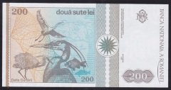 ROMANYA 200 LEİ 1992 ÇİL -000045 İLK YÜZDE