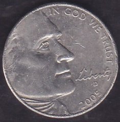 Amerika 5 Cent 2005 D