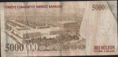 7.Emisyon 5 000 000 Lira M87 467451 Temiz