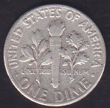 AMERİKA 1 DIME 1957 GÜMÜŞ