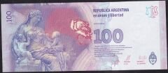 Arjantin 100 Pesos 2012 Çil Pick 358b ( 17070717 )