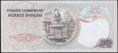 6.Emisyon 2.Tertip 50 Lira I66 467001 Çil