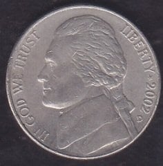 Amerika 5 Cent 2002 D