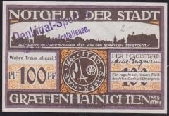 Almanya 100 Pfennig Notgeld 1920 Çil