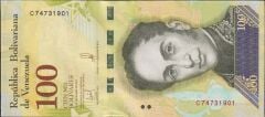 Venezuela 100.000 Bolivares 2017 Çil Pick 100b