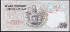 6.Emisyon 2.Tertip 50 Lira I71 071925 Çil