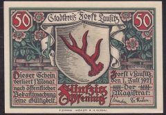 ALMANYA 50 PFENNİNG 1921 ÇİL