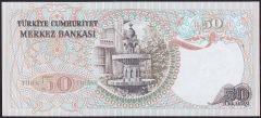 6.Emisyon 2.Tertip 50 Lira I72 519667 Çil