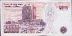 7.Emisyon 1.Tertip 20000 Lira E46 539714 Çilaltı