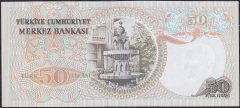 6.Emisyon 1.Tertip 50 Lira F07 205138 Çil