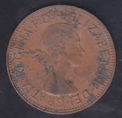 İNGİLTERE 1 PENNY 1966