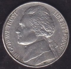 Amerika 5 Cent 2000 D