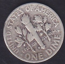 AMERİKA 1 DIME 1952 GÜMÜŞ